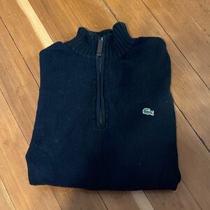 Lacoste black sweater